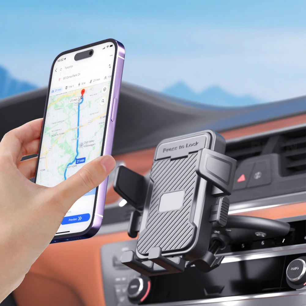 CD Slot Car Phone Mount Non Slip Grip