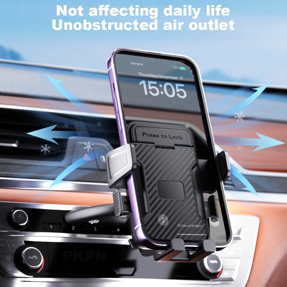 CD Slot Car Phone Mount Non Slip Grip