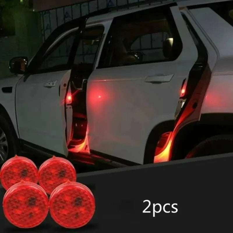 2 Car Door Light Warning Light Anti Collision